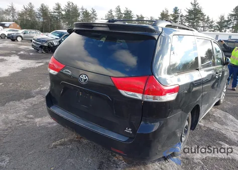 2012 Toyota Sienna Le 7 Passenger from USA, damaged, VIN 5TDJK3DC1CS042053
